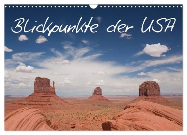 Produktbild: Blickpunkte der USA (Wandkalender 2026 DIN A3 quer), CALVENDO Monatskalender