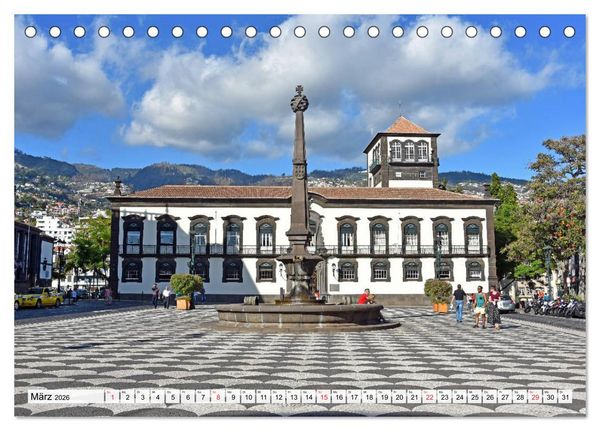 Produktbild: MADEIRA, Trauminsel im Atlantik (Tischkalender 2026 DIN A5 quer), CALVENDO Monatskalender