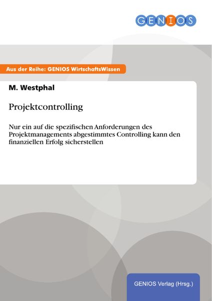 Produktbild: Projektcontrolling
