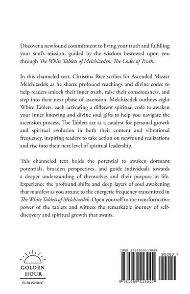 Produktbild: The White Tablets of Melchizedek