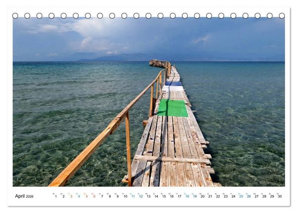Produktbild: Korfu - Perle an der Adria. Natur, Kultur und Canal D'Amour (Tischkalender 2026 DIN A5 quer), CALVENDO Monatskalender