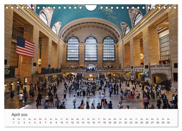 Produktbild: New York - Eine Weltstadt (Wandkalender 2026 DIN A4 quer), CALVENDO Monatskalender