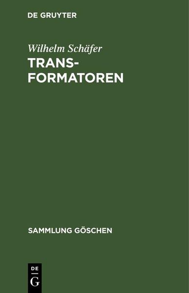 Produktbild: Transformatoren