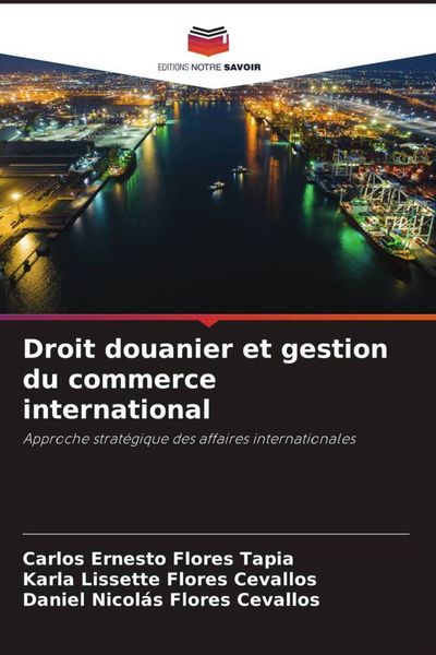 Produktbild: Droit douanier et gestion du commerce international
