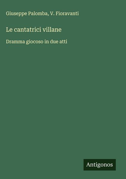 Produktbild: Le cantatrici villane