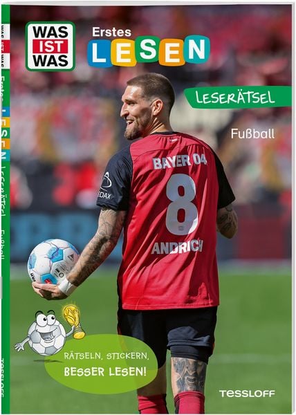 Produktbild: WAS IST WAS Erstes Lesen. Leser&auml;tsel Fu&szlig;ball