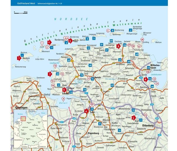 Produktbild: Ostfriesland und Ostfriesische Inseln
