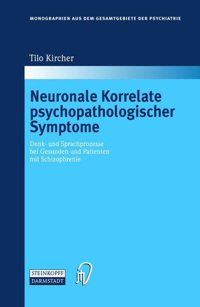 Produktbild: Neuronale Korrelate psychopathologischer Syndrome