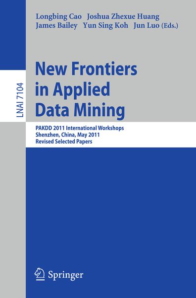 Produktbild: New Frontiers in Applied Data Mining