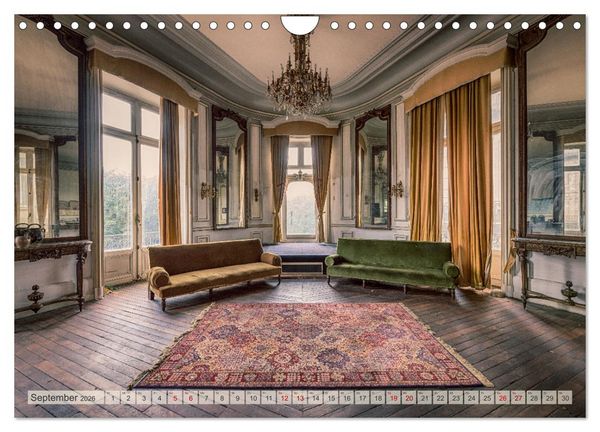 Produktbild: Lost Places - vergessene Sch&auml;tze (Wandkalender 2026 DIN A4 quer), CALVENDO Monatskalender