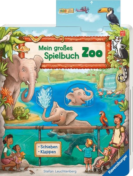 Produktbild: Mein gro&szlig;es Spielbuch Zoo