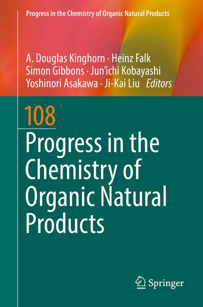 Produktbild: Progress in the Chemistry of Organic Natural Products 108