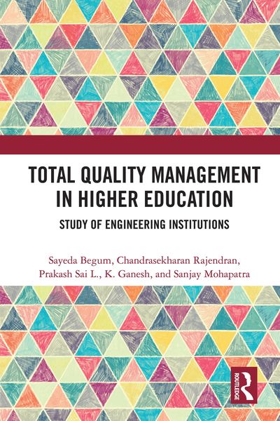 Produktbild: Total Quality Management in Higher Education