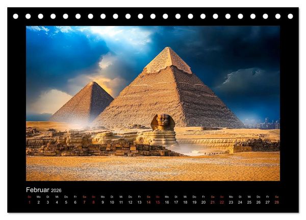 Produktbild: Horizonte entdecken - eine fotografische Weltreise (Tischkalender 2026 DIN A5 quer), CALVENDO Monatskalender
