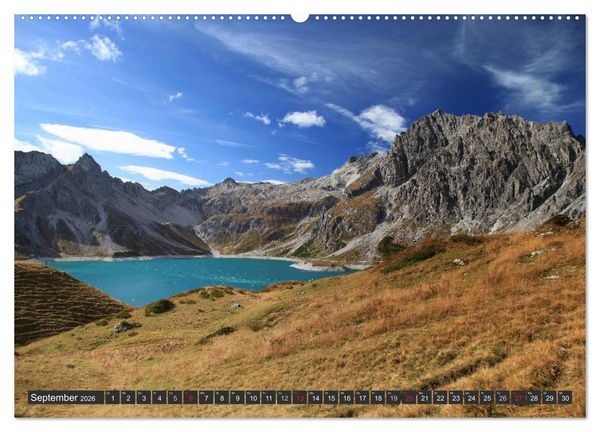 Produktbild: Vorarlberg in &Ouml;sterreich (Wandkalender 2026 DIN A2 quer), CALVENDO Monatskalender