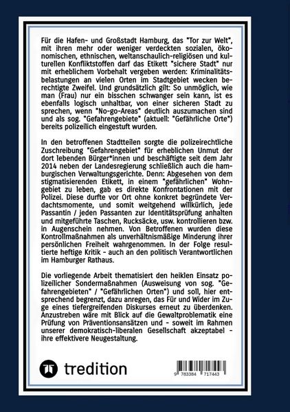 Produktbild: Polizeilich ausgewiesene Gefahrengebiete bzw. Gef&auml;hrliche Orte -