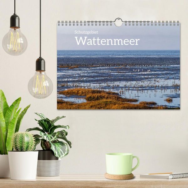 Produktbild: Schutzgebiet Wattenmeer (Wandkalender 2026 DIN A4 quer), CALVENDO Monatskalender