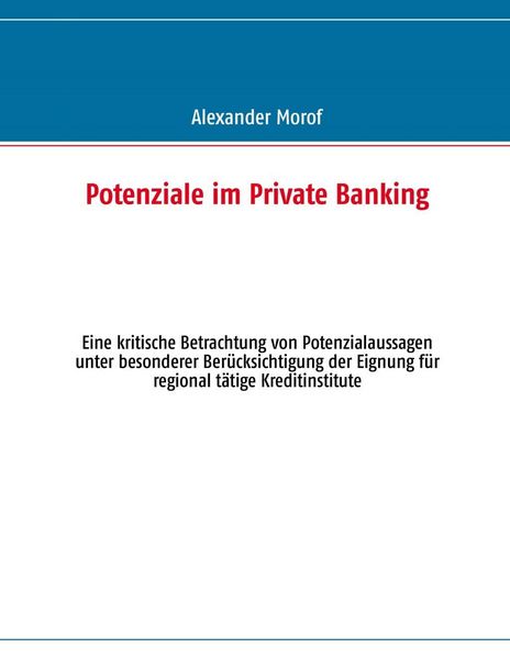 Produktbild: Potenziale im Private Banking