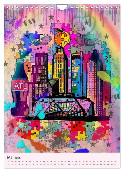 Produktbild: Puzzleteile (Wandkalender 2026 DIN A4 hoch), CALVENDO Monatskalender