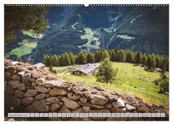 Produktbild: Das Ahrntal (hochwertiger Premium Wandkalender 2026 DIN A2 quer), Kunstdruck in Hochglanz