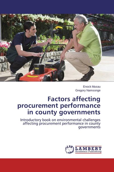 Produktbild: Factors affecting procurement performance in county governments