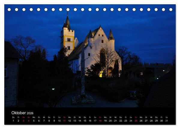 Produktbild: Ingelheim - Stadt des Rotweins und der Kaiserpfalz - Teil I (Tischkalender 2026 DIN A5 quer), CALVENDO Monatskalender