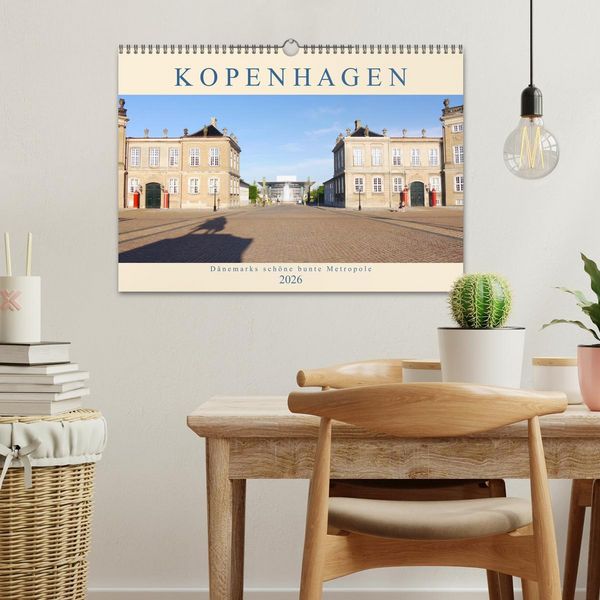 Produktbild: Kopenhagen. D&auml;nemarks sch&ouml;ne bunte Metropole (Wandkalender 2026 DIN A3 quer), CALVENDO Monatskalender