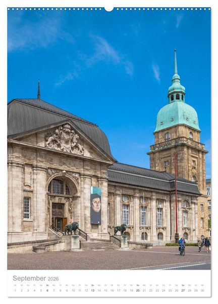 Produktbild: Meine Stadt Darmstadt (hochwertiger Premium Wandkalender 2026 DIN A2 hoch), Kunstdruck in Hochglanz