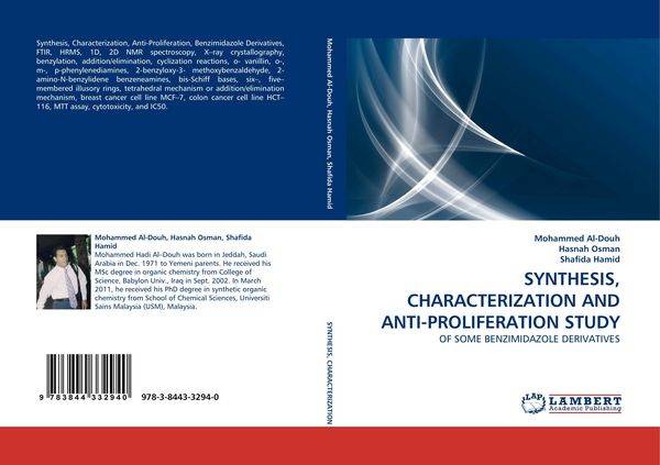 Produktbild: Synthesis, Characterization and Anti-Proliferation Study