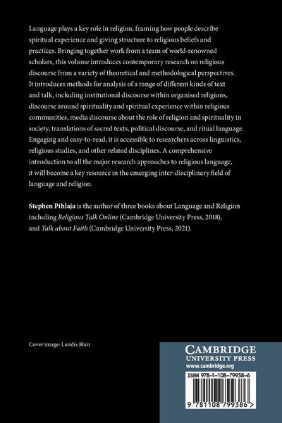 Produktbild: Analysing Religious Discourse