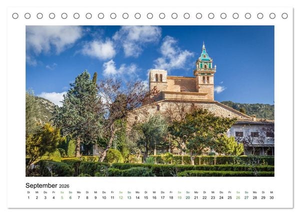 Produktbild: Sehnsucht nach Mallorca (Tischkalender 2026 DIN A5 quer), CALVENDO Monatskalender