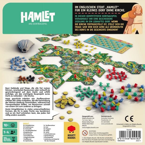 Produktbild: Chircop, D: Hamlet: Das Dorfbauspiel