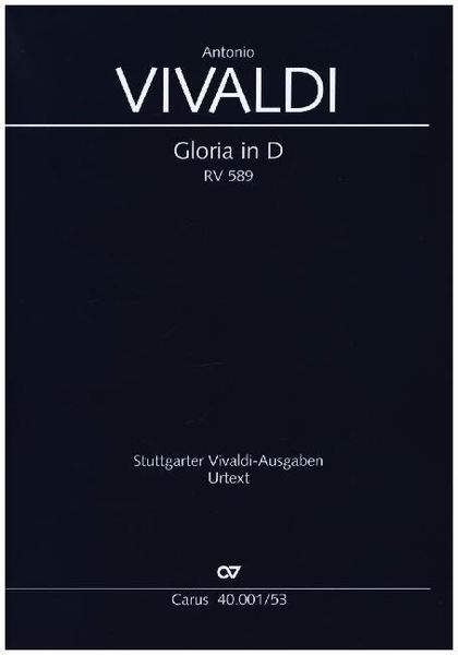 Produktbild: Gloria in D (revidierter Klavierauszug)