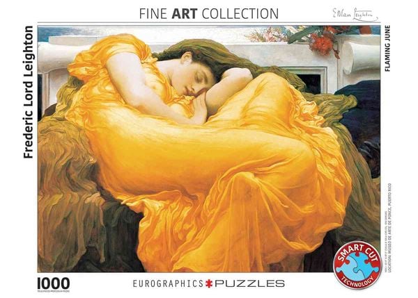 Eurographics 6000-3214 - Flaming June von Frederic Leighton , Puzzle, 1.000 Teile