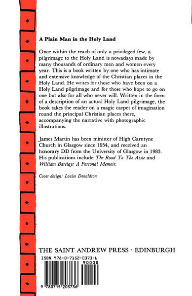 Produktbild: A Plain Man in the Holy Land