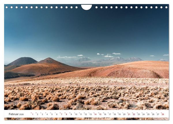 Produktbild: Chile - Die stille Kraft der Atacama (Wandkalender 2026 DIN A4 quer), CALVENDO Monatskalender