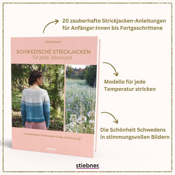 Produktbild: Schwedische Strickjacken f&uuml;r jede Jahreszeit
