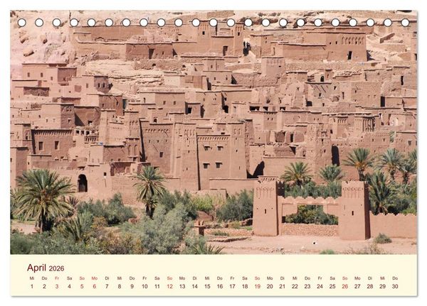 Produktbild: Marokko &ndash; Perle Nordafrikas / CH-Version (Tischkalender 2026 DIN A5 quer), CALVENDO Monatskalender