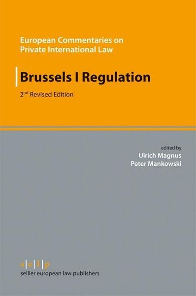 Produktbild: Brussels I Regulation