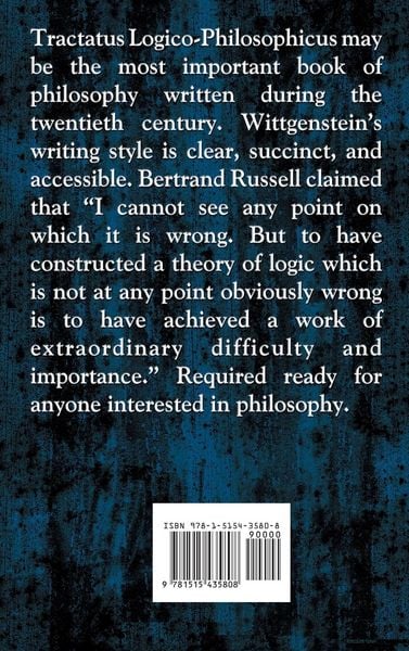 Produktbild: Tractatus Logico Philosophicus