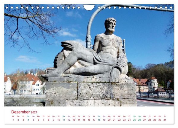 Produktbild: Hier f&uuml;hle ich mich zuhause - Landsberg am Lech und Ammersee (Wandkalender 2027 DIN A4 quer), CALVENDO Monatskalender