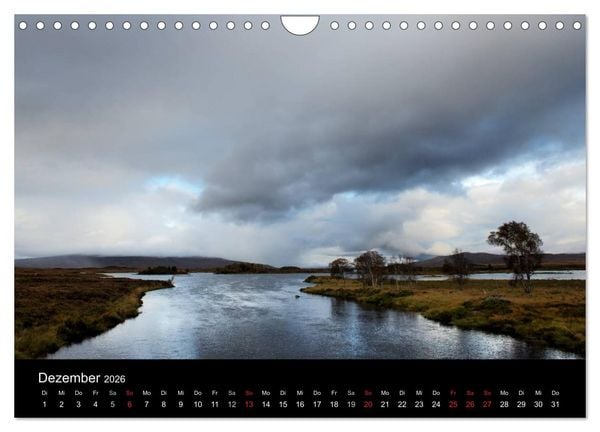 Produktbild: Schottland Landschaften (Wandkalender 2026 DIN A4 quer), CALVENDO Monatskalender