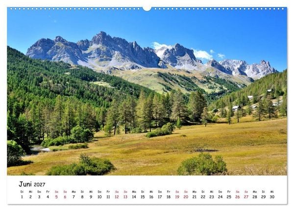 Produktbild: Franz&ouml;sische Alpen - Route des Grandes Alpes (Wandkalender 2027 DIN A2 quer), CALVENDO Monatskalender