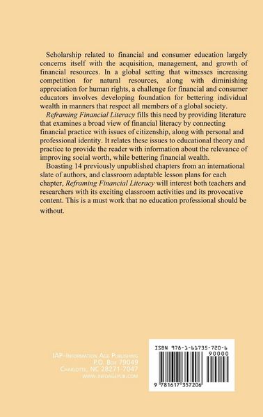 Produktbild: Reframing Financial Literacy