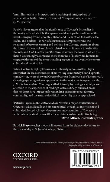 Produktbild: J.M. Coetzee and the Novel