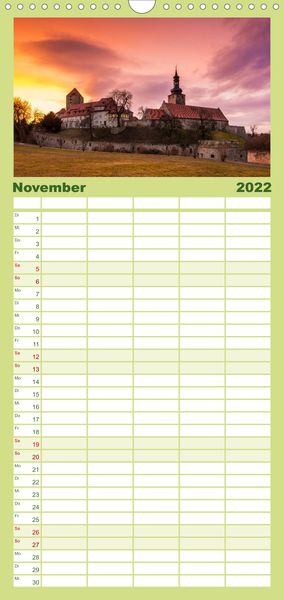 Produktbild: Familienplaner Sachsen-Anhalt - Meine vielf&auml;ltige Heimat (Wandkalender 2022 , 21 cm x 45 cm, hoch)