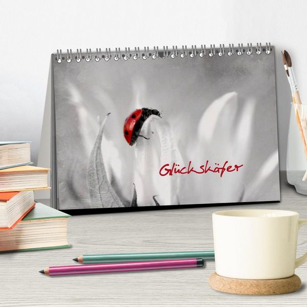 Produktbild: Gl&uuml;cksk&auml;fer (Tischkalender 2027 DIN A5 quer), CALVENDO Monatskalender