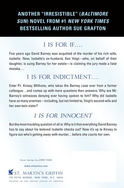 Produktbild: I Is For Innocent