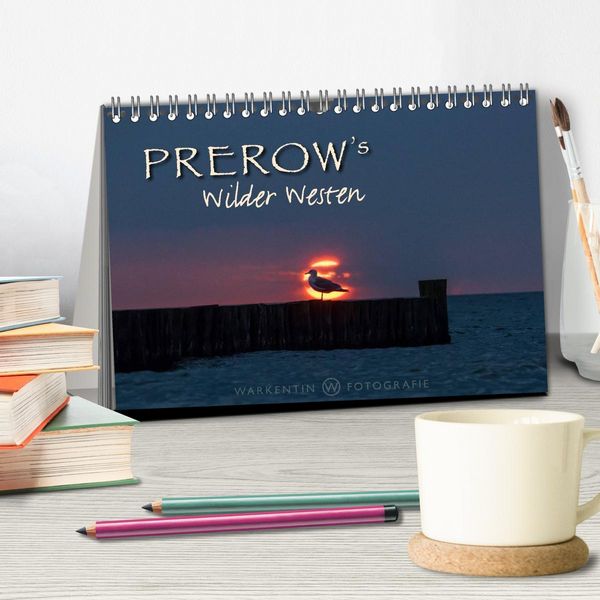 Produktbild: Prerows Wilder Westen (Tischkalender 2026 DIN A5 quer), CALVENDO Monatskalender
