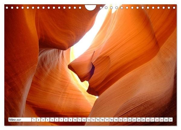 Produktbild: Naturwunder und Nationalparks der amerikanischen Westk&uuml;ste (Wandkalender 2027 DIN A4 quer), CALVENDO Monatskalender